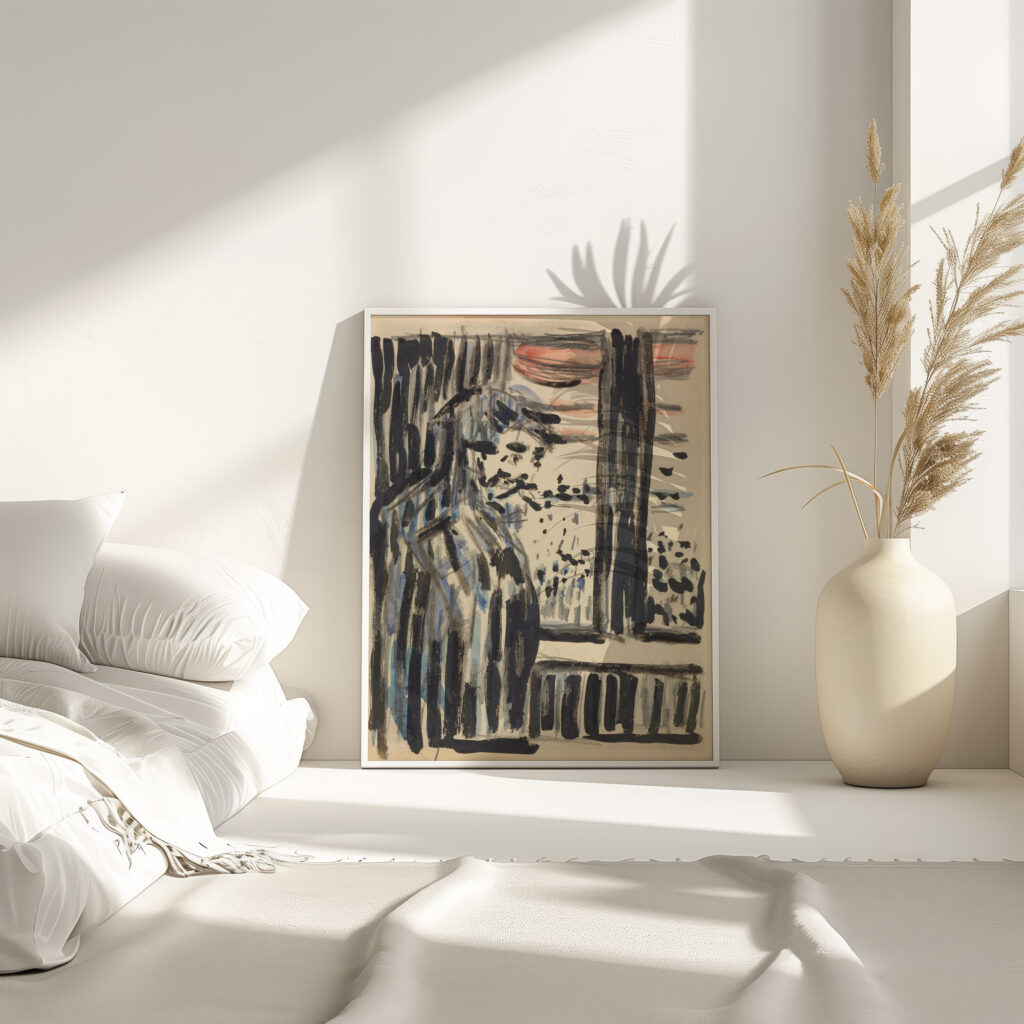 Staende figur   1909 1910 Edvard Munch 4 mockup